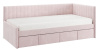 Кровать Твикс (Тахта)  с ящиками 90х200 нежно-розовый