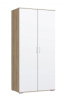 Шкаф ШРК-2 Лайт белый/корпус дуб сонома