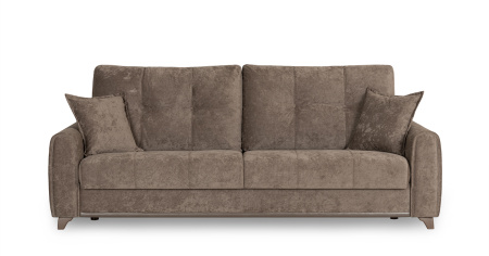 Диван "Плимут" Арт.ТД 379 Романс шокол + Марвел шоколад