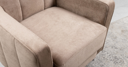 Кресло "Арно" Арт. ТК 565 Лаки 04 (песочн), Лаки 04