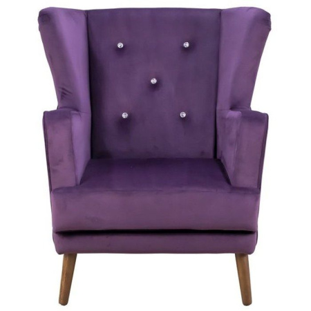 Кресло "Барокко" СТРАЗЫ VELUTTO 35