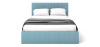 Кровать с подъемным механизмом Ребекка 160*200 Newtone aqua blue