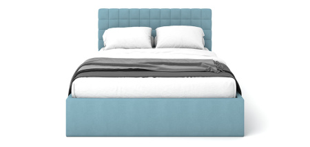 Кровать с подъемным механизмом Ребекка 160*200 Newtone aqua blue
