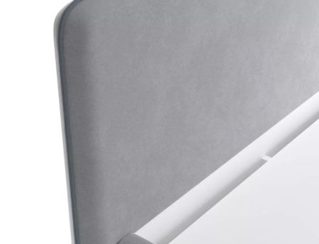 Кровать Ванесса (18) 160*200 Светло-серый