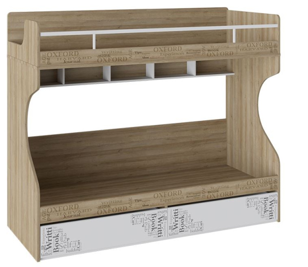 Оксфорд Кровать 2-х ярусная ТД-139.11.01