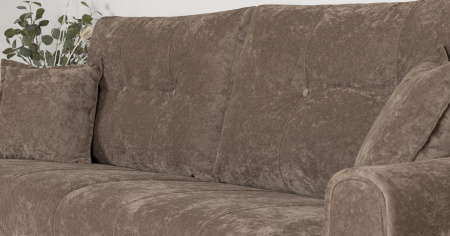 Диван "Плимут" Арт.ТД 379 Романс шокол + Марвел шоколад