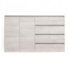 ВЕНСЕН Комод 4 ящика 2двери /Сосна Лофт/
