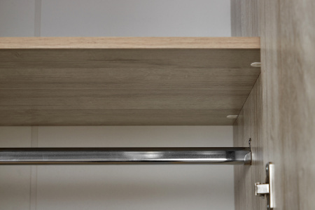 Шкаф для одежды и белья 444 Scandica Oslo Дуб серый