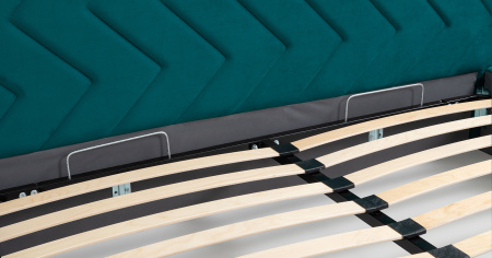 Кровать Милана 1600*2000 Tenerife izumrud