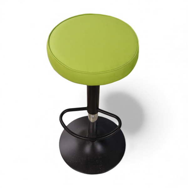 Стул барный БМ-01.04 кожа /зам олива