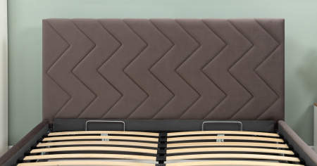 Милана кровать 1600*2000 с подъем. мех. Лекко Фог 