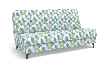 Диван "Бильбао" НПБ Honey combs green