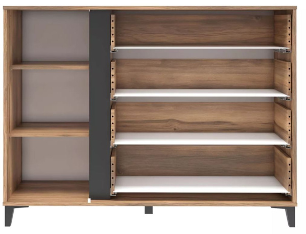 Комод Богемия Дуб борокко/Бежевый