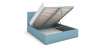 Кровать с подъемным механизмом Ребекка 160*200 Newtone aqua blue