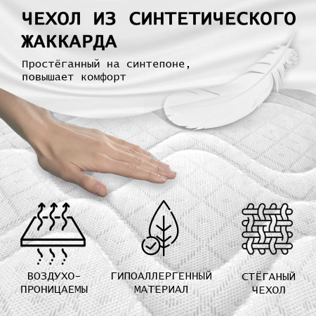 Матрас Комфорт «Экономичный» 800*2000 Матрас Комфорт «Экономичный» 800*2000