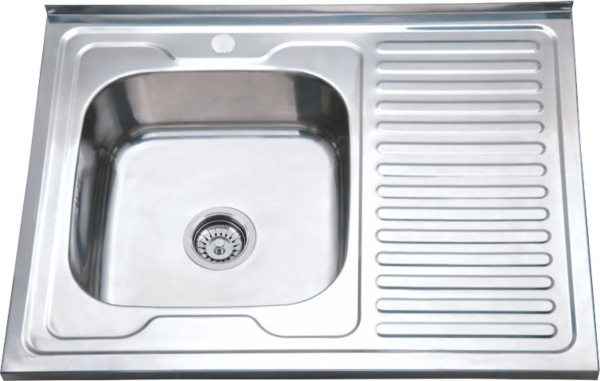 Мойка MG6-6060  R  (со сливной арматурой) 