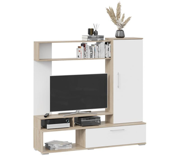 Гостиная Сиена Дуб Сонома/Белый ясень