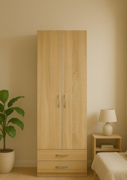 Прихожая Шкаф д/од БН-196-01 (Дуб сонома) 60*40*210