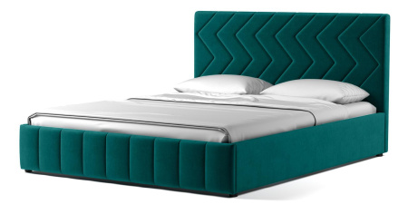 Кровать Милана 1600*2000 Tenerife izumrud