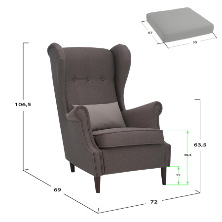 Кресло Leset Montego 