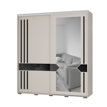 Шкаф-купе Крафт-9 1962*594*2176 Кашемир