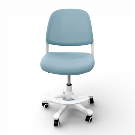 Кресло офисное 8399М-WT нейлон/бирюза