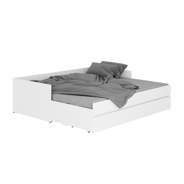 Симпл Кровать-трансформер КР-51+матрас Белый