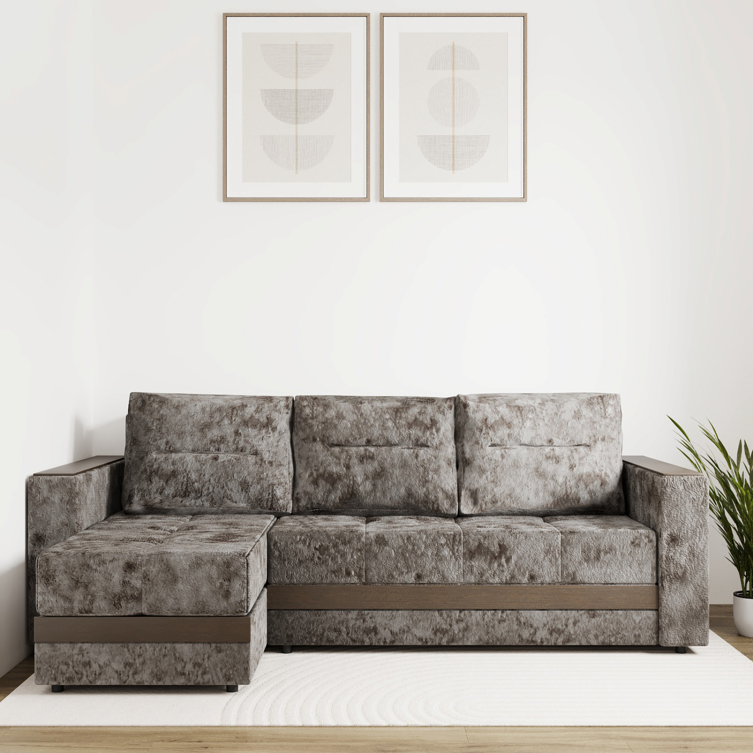 Диван угловой Лидер 10 SR 291