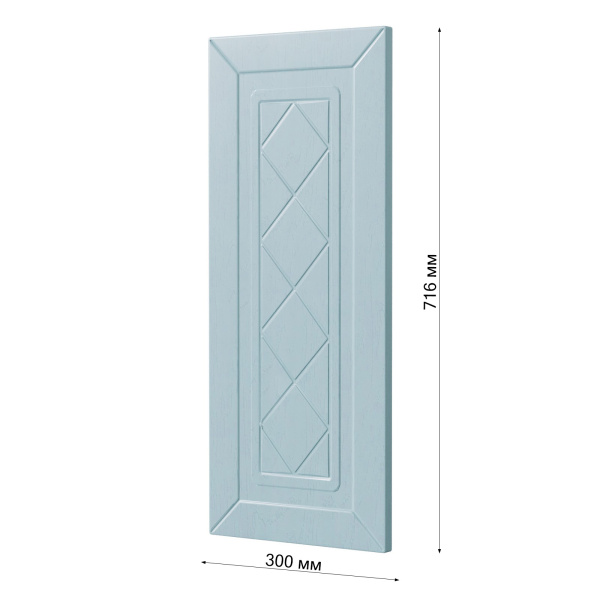 Фасад РОМБ голубой 300