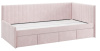 Кровать Твикс (Тахта)  с ящиками 90х200 нежно-розовый