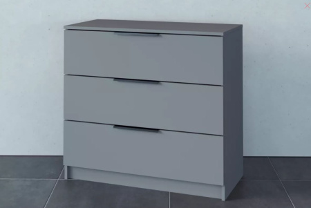 Дрезден Комод 453,06 Серый