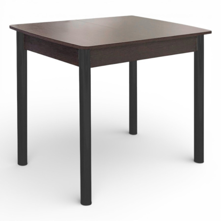 Стол кухонный  Уют 3 90(+35)*60*75 венге/Черный