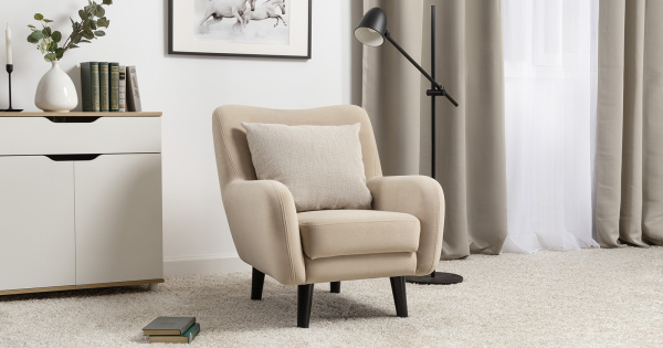 Кресло Дакота Крем/Бежевый