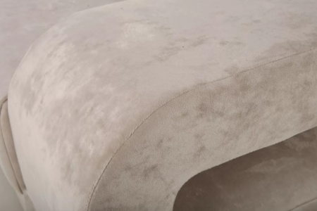 Диван угловой Марго 1 (26) правый (УП) бежевый велюр