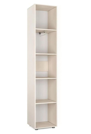 Рица Мод.РЦ-2а Шкаф 1 дв д/ белья лам. Сатин/Заречье