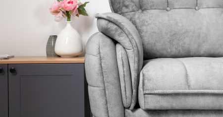 Диван "Дорис"  Арт. ТД 560 Everest Steel (серый) 